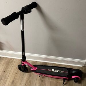 Razor Black and Pink Kids Scooter